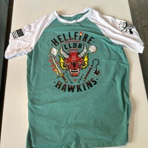 Hell fire club shirt from Stranger Things